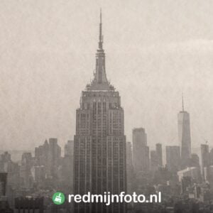 Fotoafdrukken op perkament creme kleurig